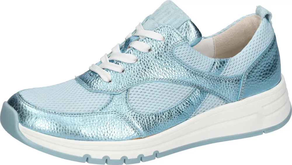 Waldläufer Sneaker Halbschuh, Schnürschuh, Freizeitsneaker mit weichem Schaftrand