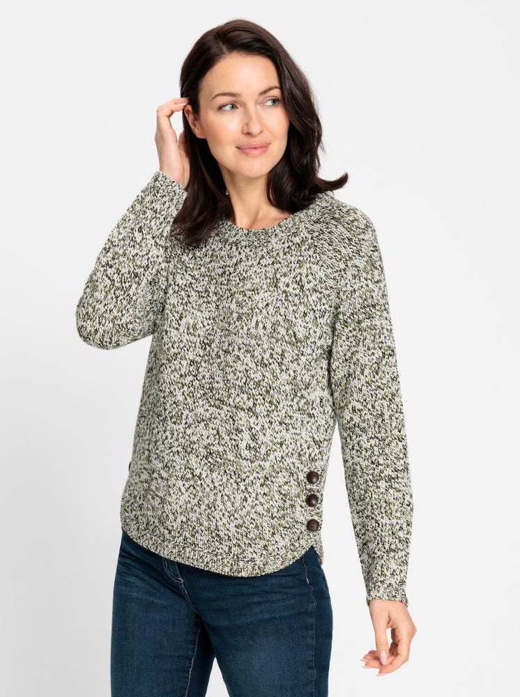 Inspirationen Rundhalspullover »Rundhals-Pullover«