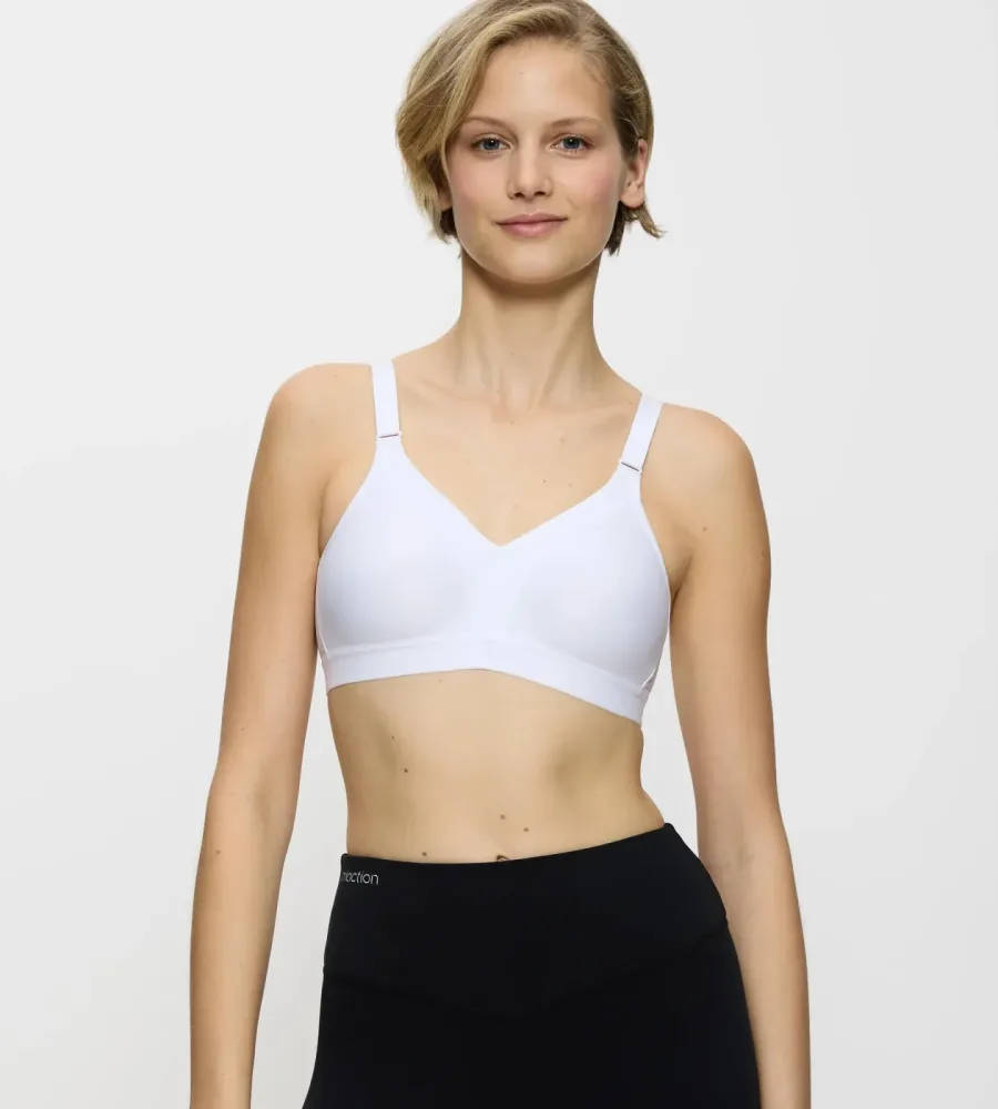 Triumph - Sport-BH ohne Bügel, für Damen, Weiss, Größe 85D