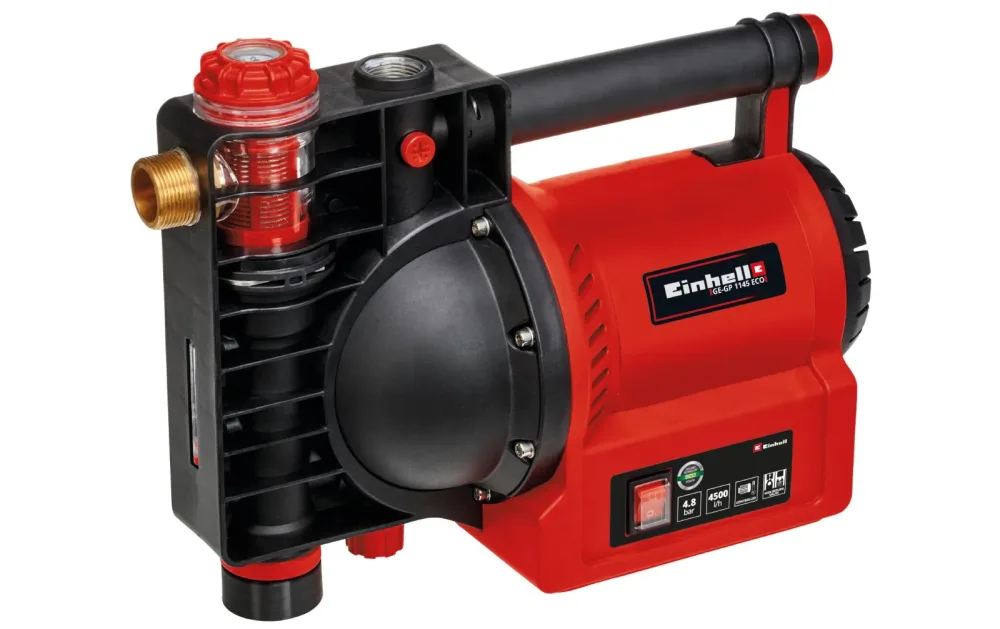 Einhell Gartenpumpe Ge-Gp 1145 ECO | 1100 W | 4500 l/h