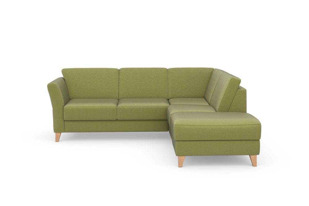 sit&more Ecksofa »Visby V«, Wahlweise mit Bettfunktion und Stauraum, frei im Raum stellbar, mit Federkern, auch erhältlich in dem besonders leicht mit Wasser zu reinigendem 