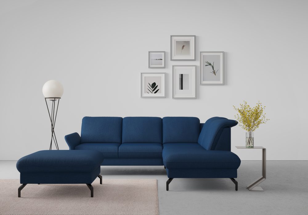 sit&more Ecksofa »Fashion«, wahlweise mit Kopfteilverstellung und Vorziehsitz, motorisch