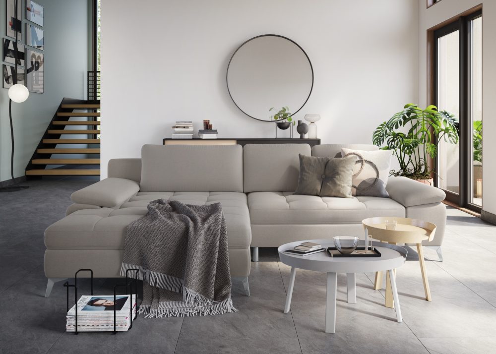 sit&more Ecksofa, mit Mega-Recamiere, wahlweise mit Bettfunktion und Bettkasten
