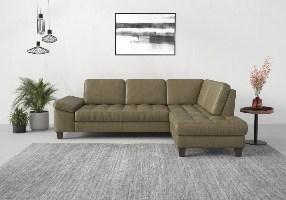 sit&more Ecksofa, mit Ottomane, mit oder ohne Bettfunktion, Bettkasten, Verstellung