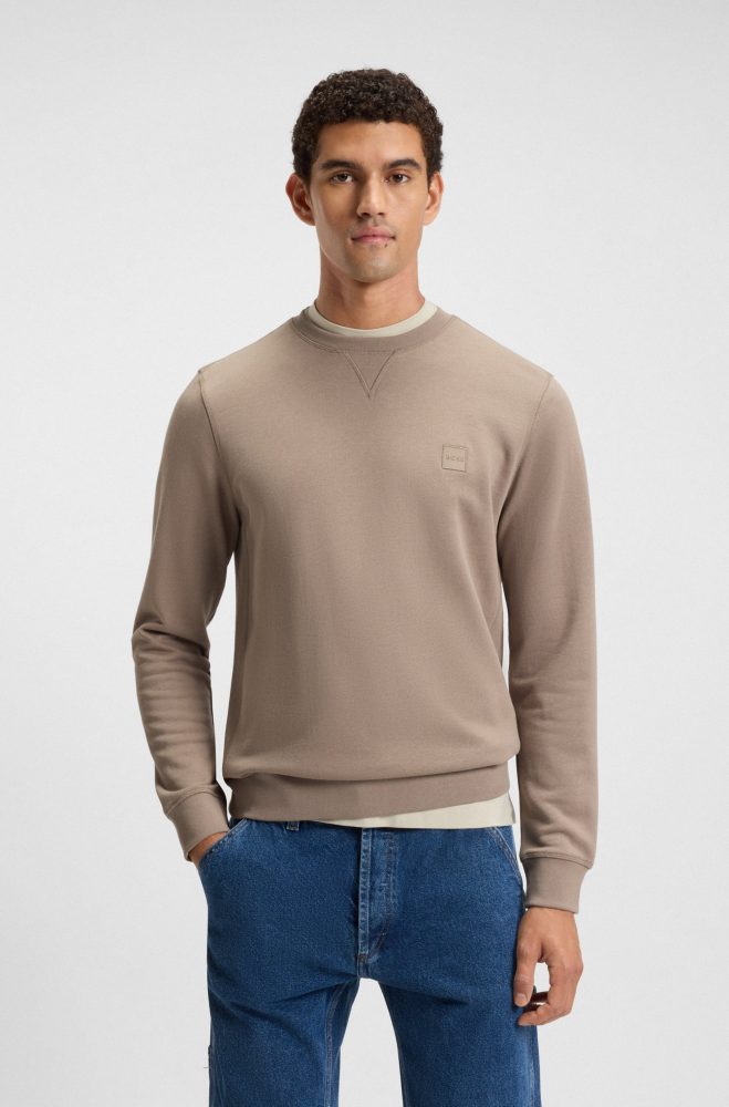 BOSS ORANGE Sweatshirt »Westart«, mit BOSS Logopatch