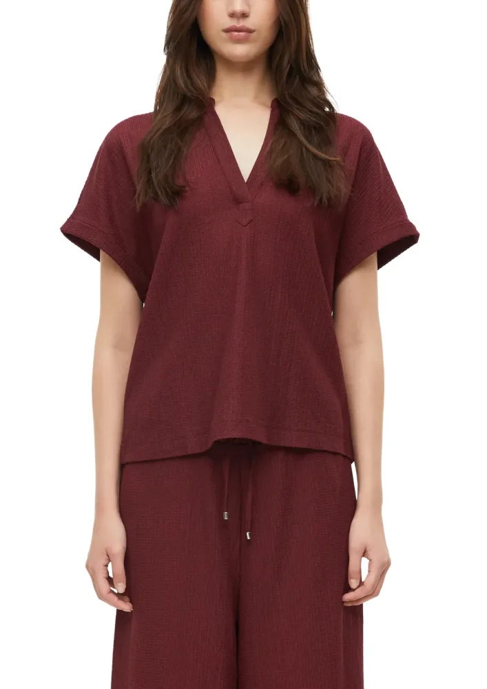 s.Oliver Blusenshirt Kurzarm Sommerbluse