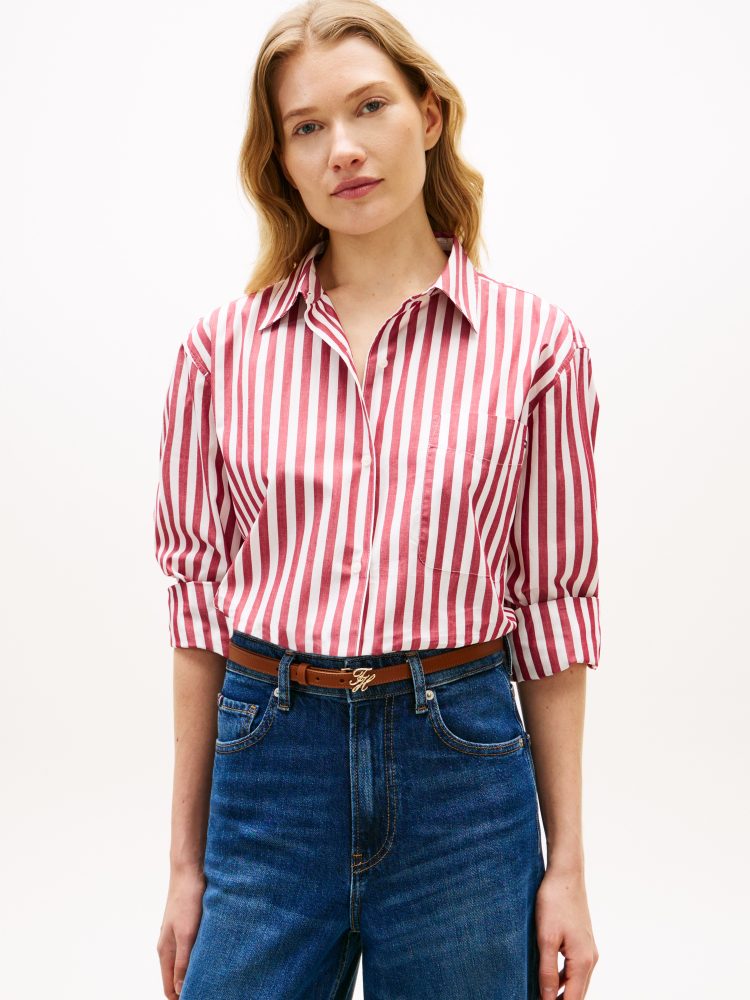 Tommy Hilfiger - Hemd, für Damen, Zweifarbig, Größe 38
