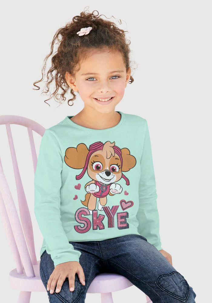 PAW PATROL Langarmshirt »SKYE«
