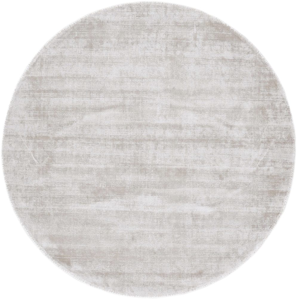 carpetfine Teppich »Ava«, rund, 13 mm Höhe, Viskoseteppich, Seidenoptik, Wohnzimmer