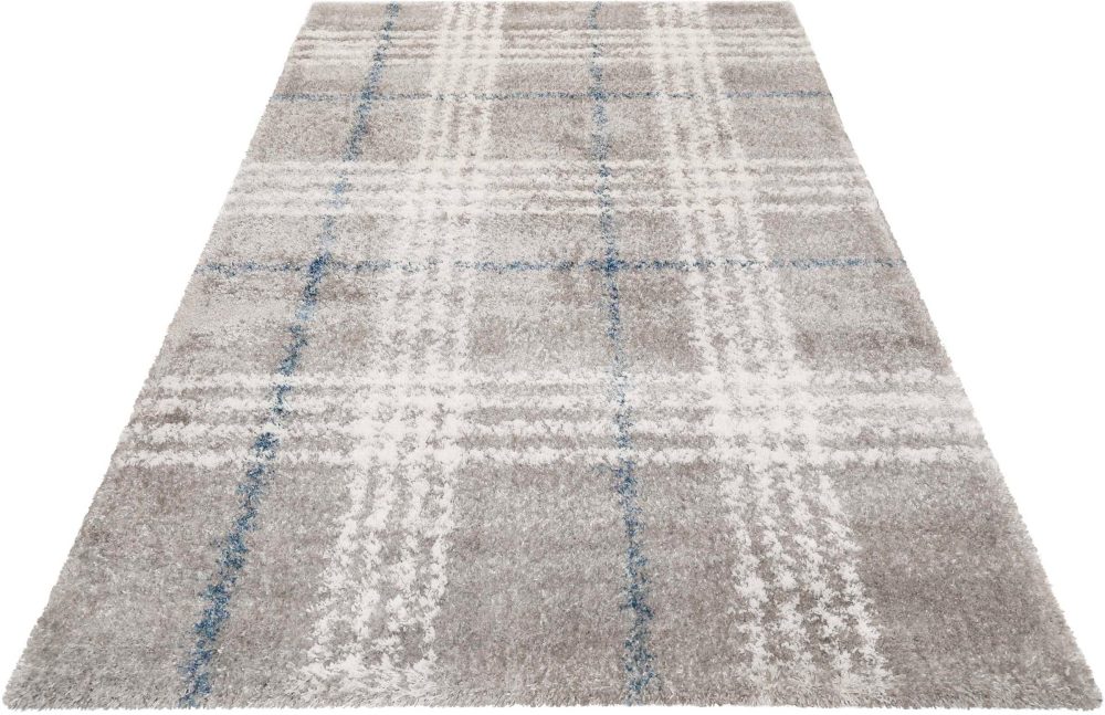 Esprit Teppich »Nora ESP-80336«, rechteckig, 30 mm Höhe, mit Karo-Muster