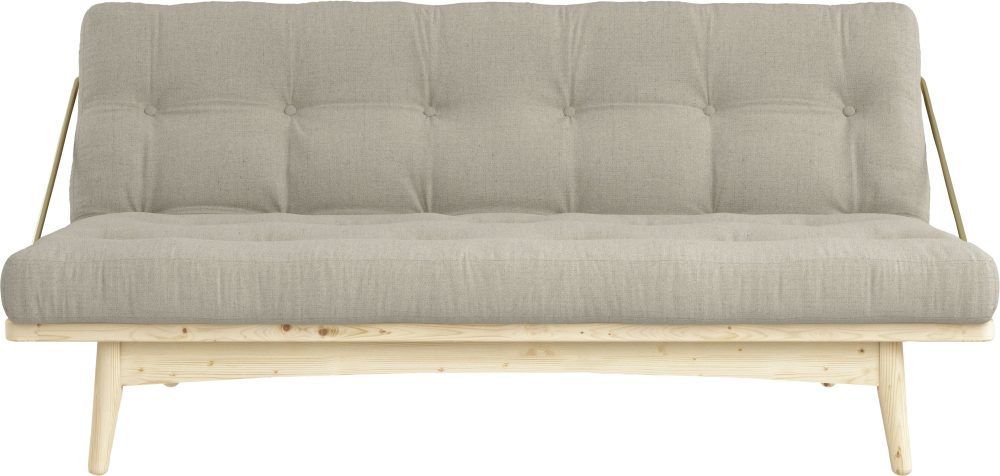 Karup Design Schlafsofa »Folk«, (Set, 2 St.), aus massiven Kiefernholz, inkl. Futonmatratze