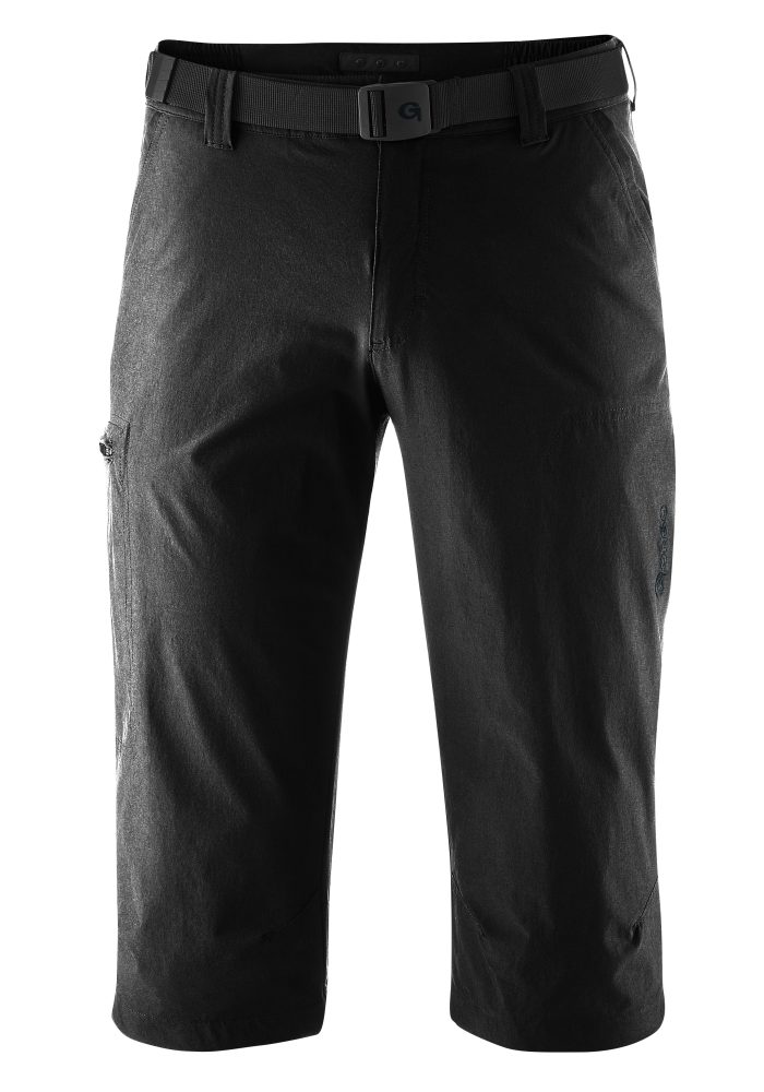 Gonso Herren Porto 3/4 Bikehose (Größe 4XL, Schwarz)