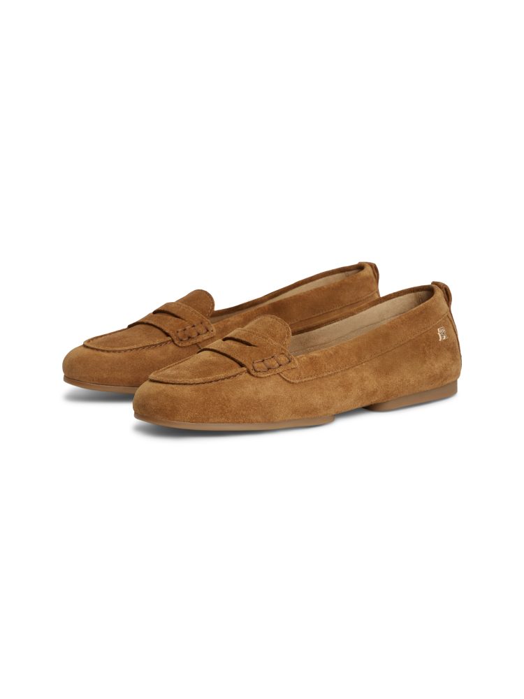 Tommy Hilfiger Loafer, Damen , Cognac 36