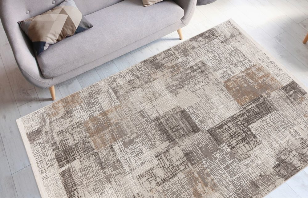 me gusta Teppich »Akropolis 425«, rechteckig, flacher Teppich mit Baumwollrücken, attraktiver Vintage-Look