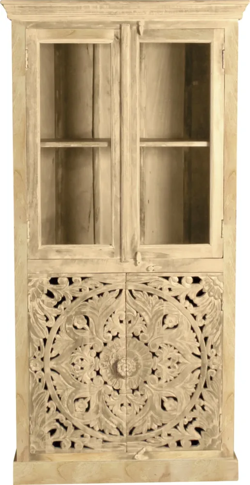 mutoni - Vitrine Nivo 90x45x180, One Size, Braun