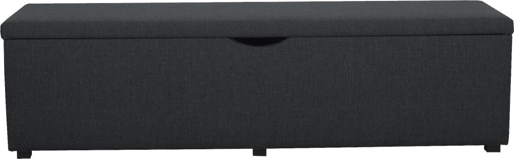 Places of Style Hockerbank »Standard«, mit Stauraum, Breite 120 cm oder 160 cm, auch als Garderobenbank oder Bettbank geeignet