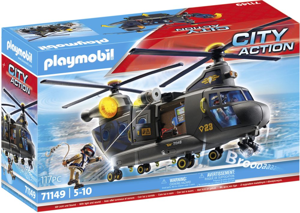 71149 City Action SWAT-Rettungshelikopter, Konstruktionsspielzeug