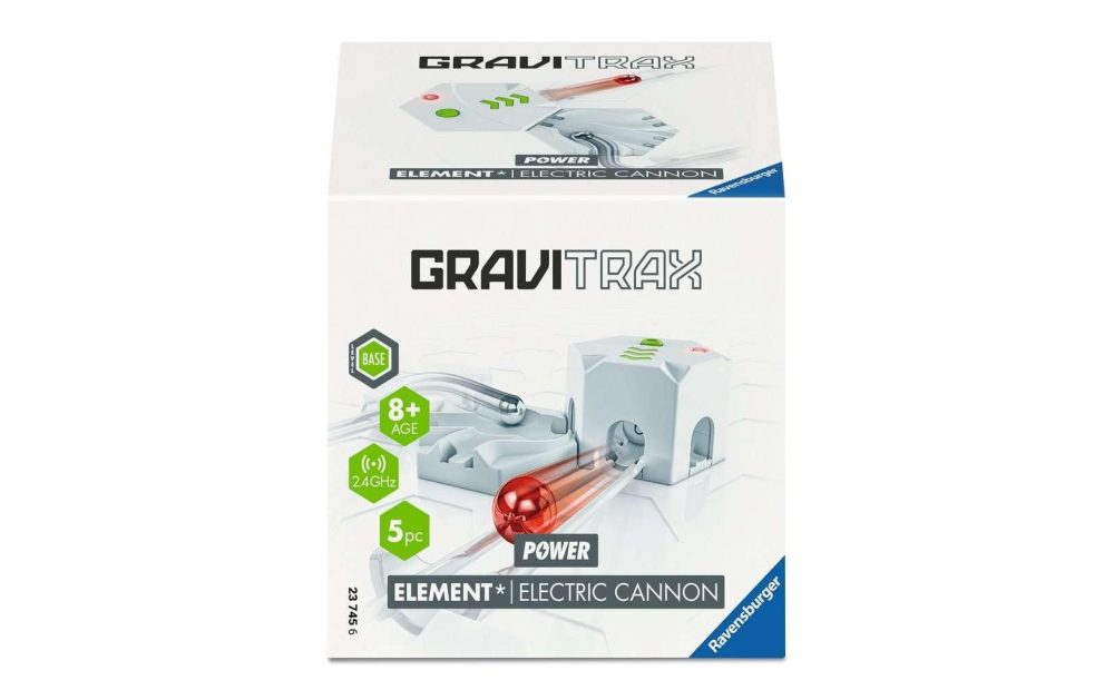 Ravensburger Kugelbahn »GraviTrax Power: Electric Cannon«, (5 tlg.)
