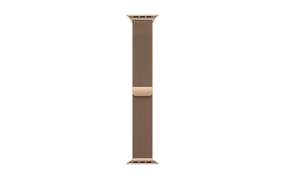 Apple 46mm Gold Milanese Loop M/L Weitere Smartwatch