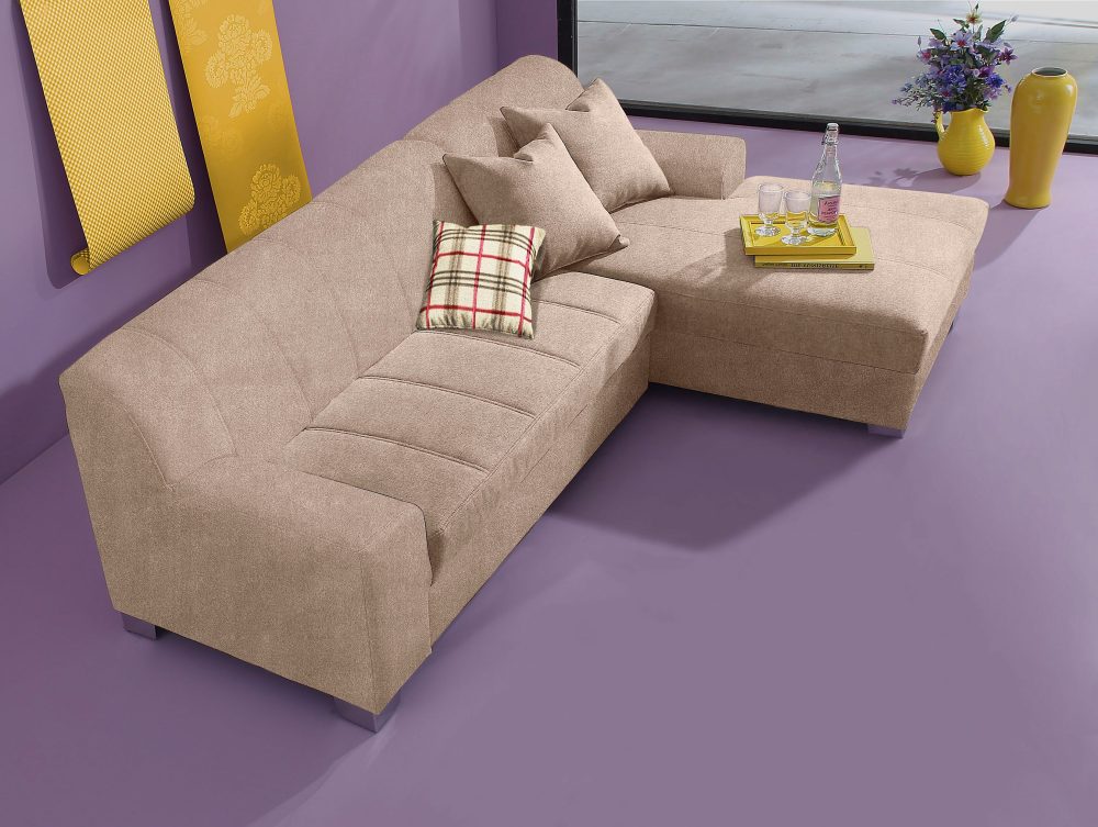 INOSIGN Ecksofa, wahlweise mit Bettfunktion