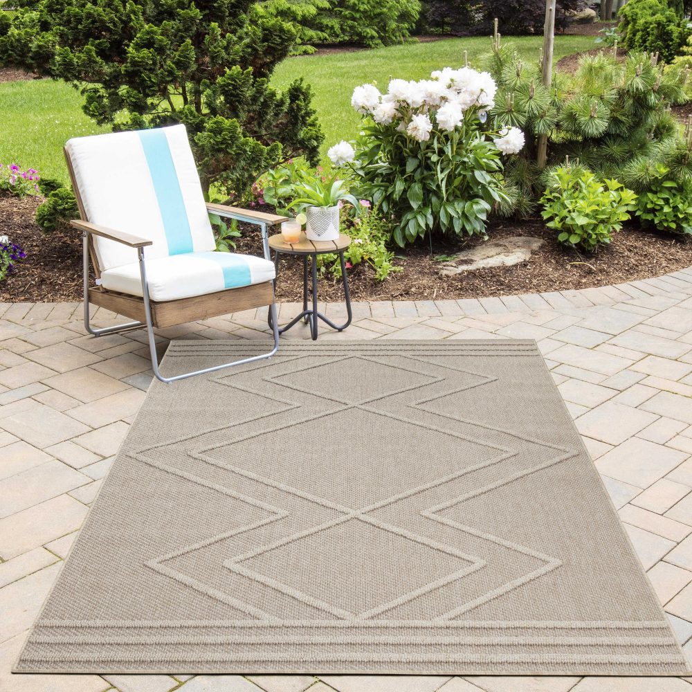 Ayyildiz Teppiche Outdoorteppich »PATARA 4954«, rechteckig, Pflegeleicht / Strapazierfähig / In- und Outdoor geeignet