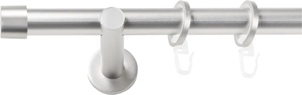 SN DECO GROUP Gardinenstange Ø 19 mm 1 läufig-läufig Fixmass;kürzbar