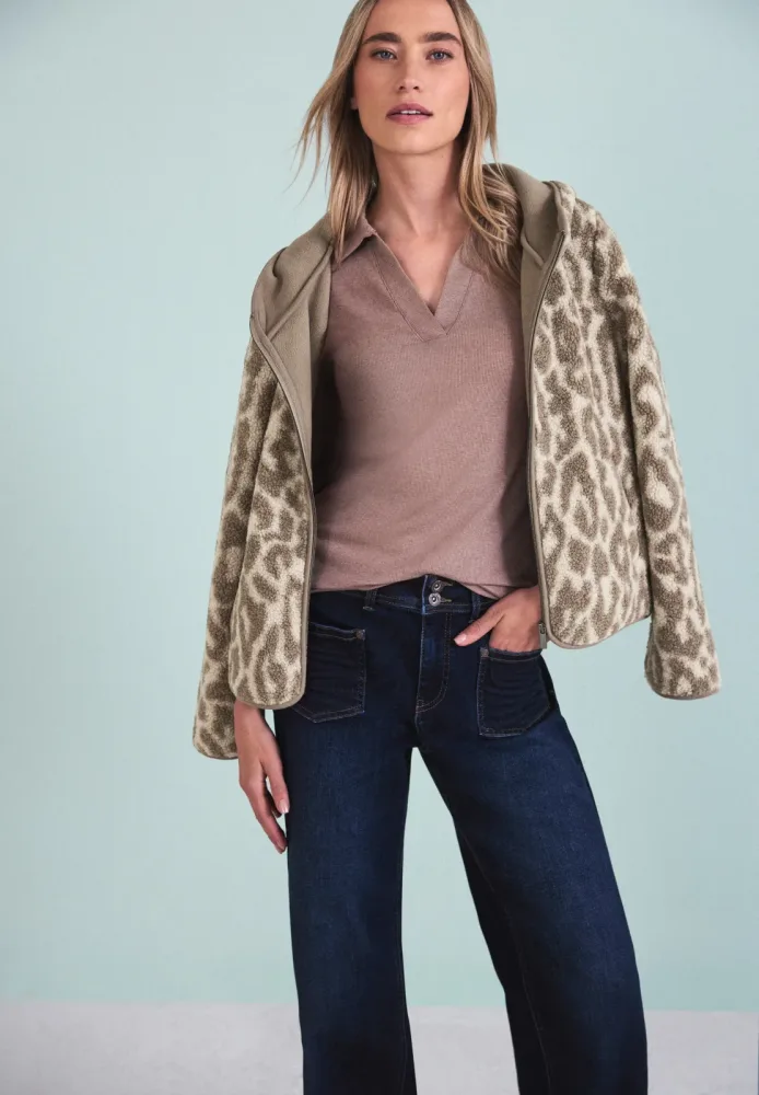 Kuschelige Hoodie Jacke