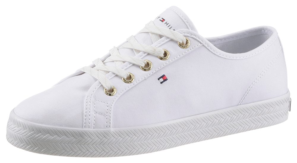 Tommy Hilfiger Sneaker »ESSENTIAL NAUTICAL SNEAKER«, mit goldfarbenen Ösen