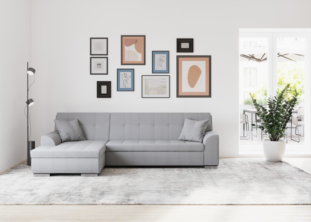 DOMO collection Ecksofa »Treviso«, wahlweise mit Bettfunktion