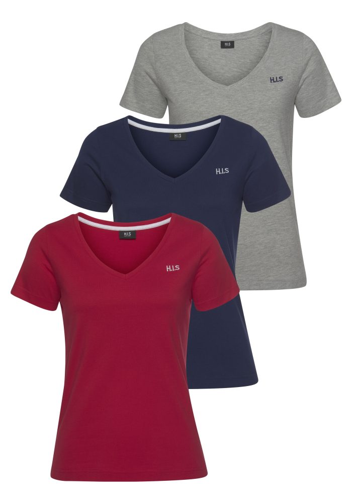 H.I.S T-Shirt »Essential-Basics«