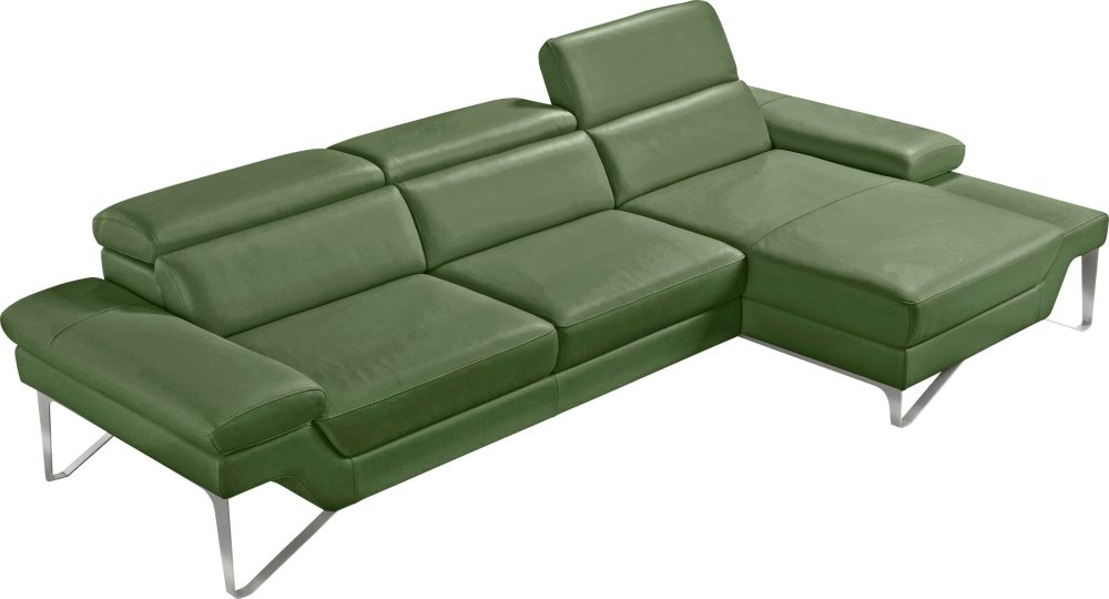 Egoitaliano Ecksofa »Princess«, mit Recamiere, inkl. Kopfteilverstellung
