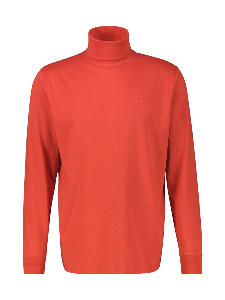 LERROS Sweatshirt »LERROS Langarmshirt mit Rollkragen in Übergrössen«