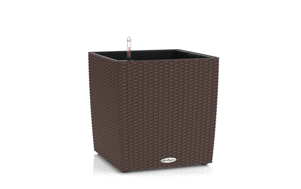 Lechuza - Trend Collection CUBE Cottage all-in-one, 50 CM, Erdbraun