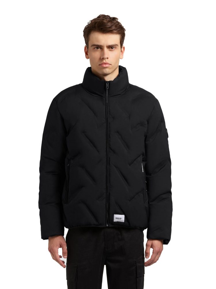 khujo Steppjacke »CLOVER« ohne Kapuze mit hochwertiger Prägung