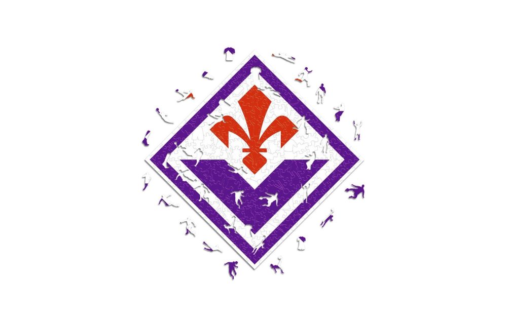 nicht definiert Puzzle »Iconic ACF Fiorentina ? Logo«, Holzart: Birke (Herkunftsland: China)