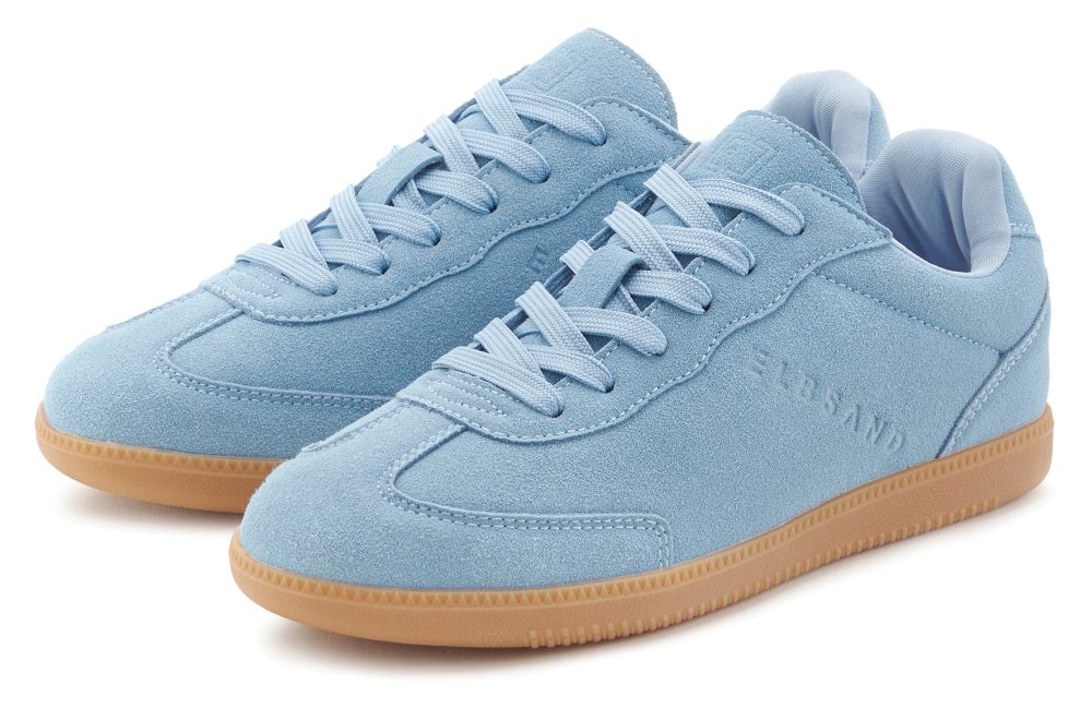 Elbsand Sneaker »Freizeitschuh, Schnürschuh«, Retro Sneaker, Lederschuh, Schnürhalbschuh aus Leder Unisex
