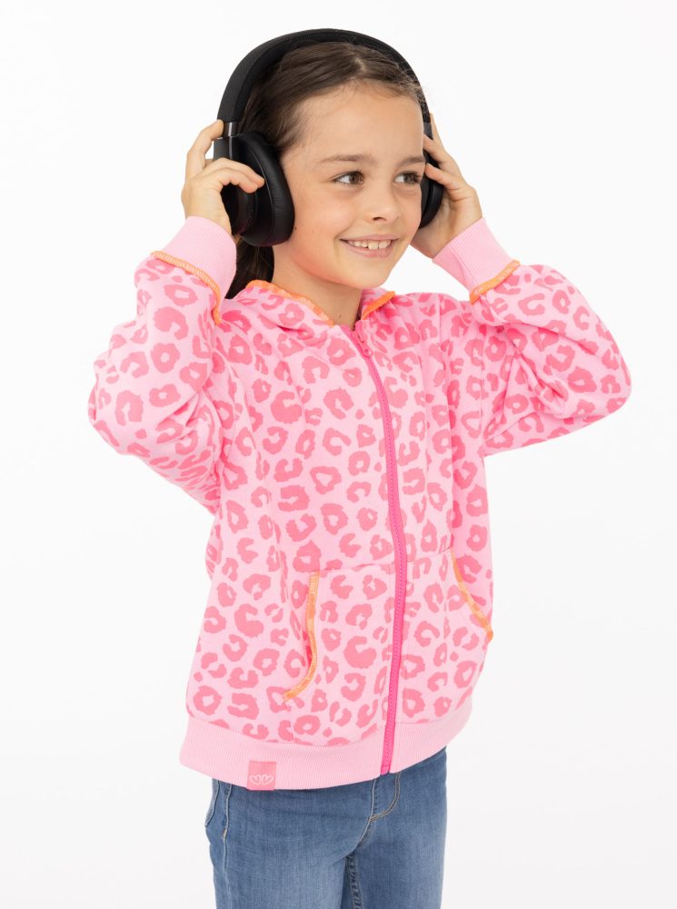 Zwillingsherz Kapuzensweatjacke »