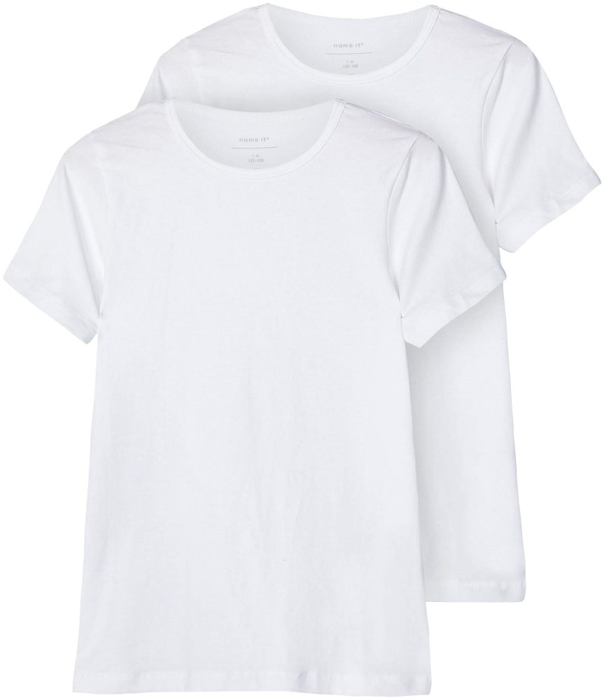Name It T-Shirt »NKMT-SHIRT SLIM 2P NOOS«, (Packung, 2 tlg., 2er-Pack)