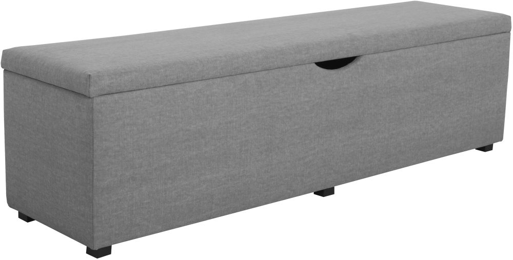 Places of Style Hockerbank »Standard«, mit Stauraum, Breite 120 cm oder 160 cm, auch als Garderobenbank oder Bettbank geeignet