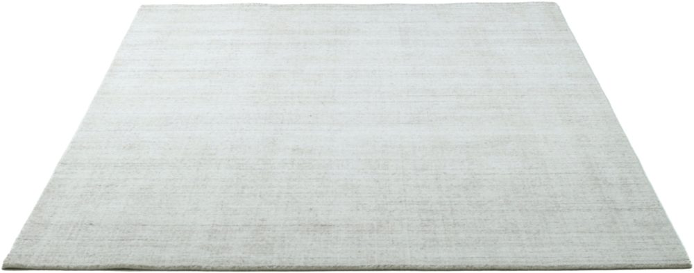 Sansibar Teppich »Tinnum Uni meliert«, rechteckig, meliert, 60% Wolle, handgearbeitet in aufwendiger Handloom-Technik