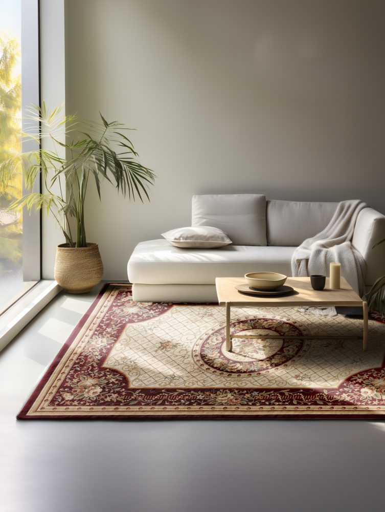 NOURISTAN Teppich »Adraskan«, rechteckig, Orient Teppich, Kurzflor, weich, Schlafzimmer, Esszimmer, Wohnzimmer