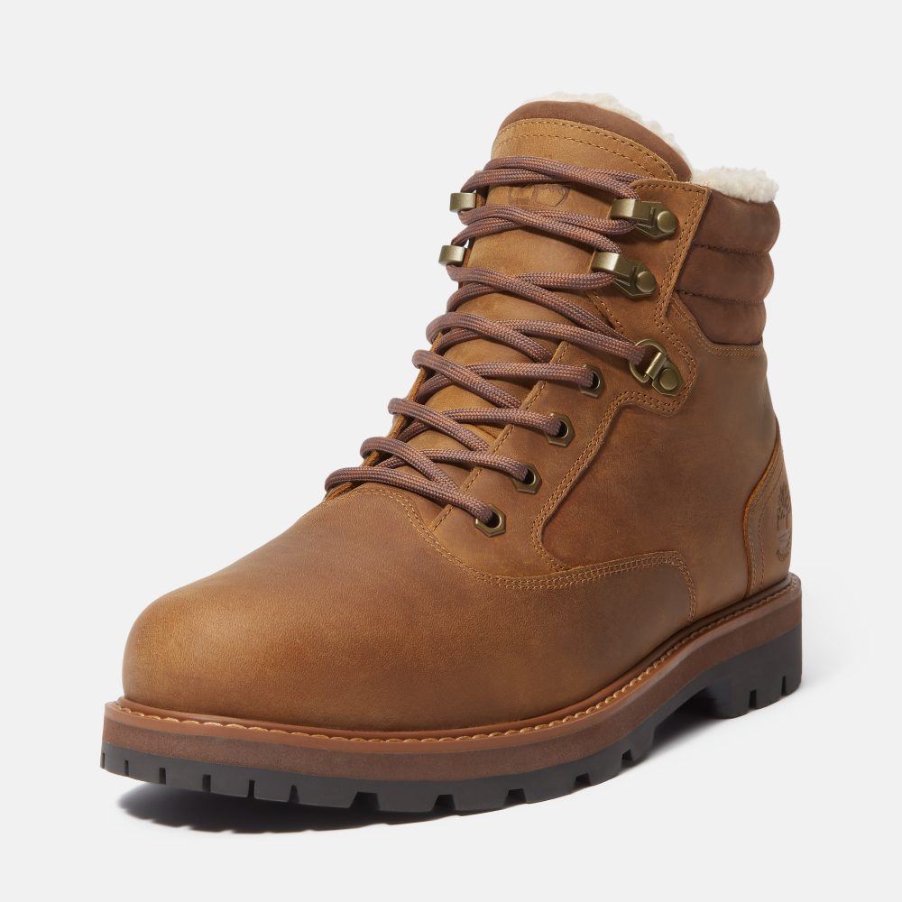 Timberland Schnürboots »BRITTON ROADMID WARM LINED WATERPROOF BOOT«, Winterstiefel, Schnürstiefel, Winterschuhe, wasserdicht&gefüttert