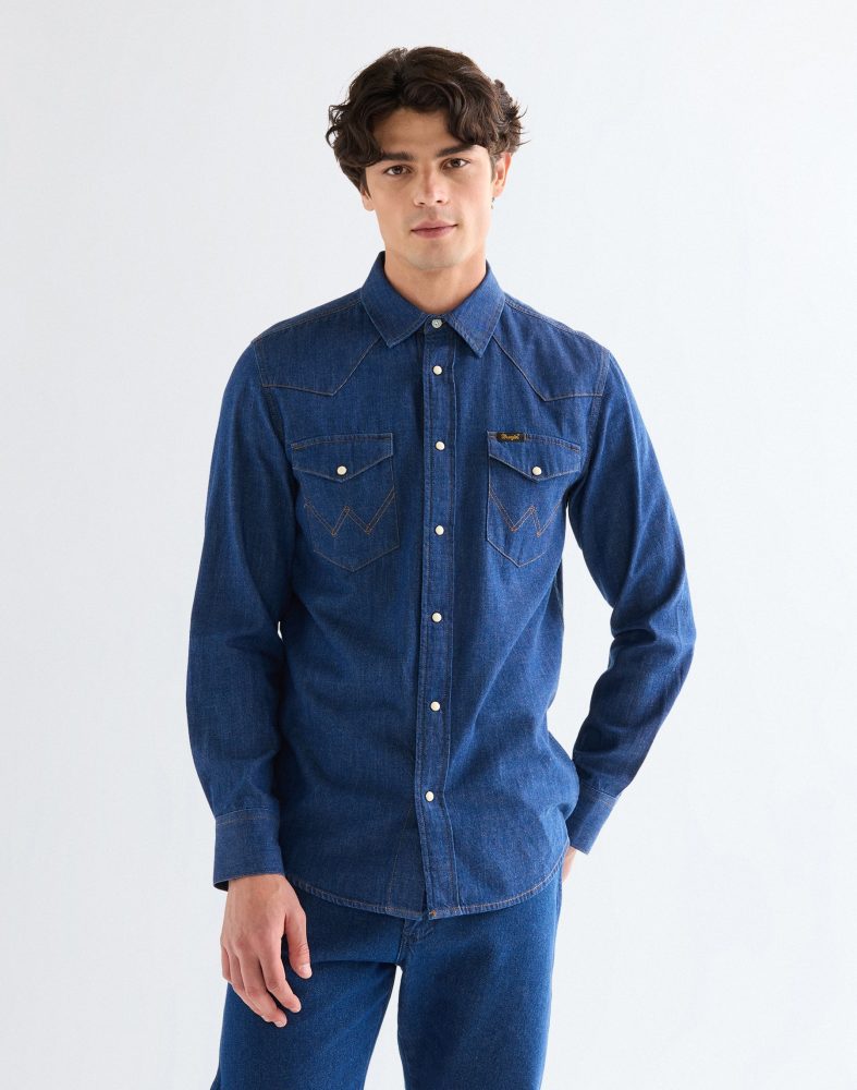 Wrangler Langarmhemd 