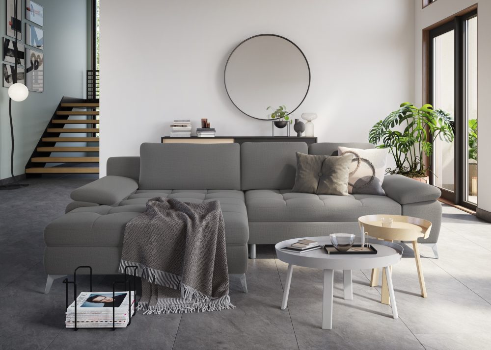 sit&more Ecksofa, mit Mega-Recamiere, wahlweise mit Bettfunktion und Bettkasten