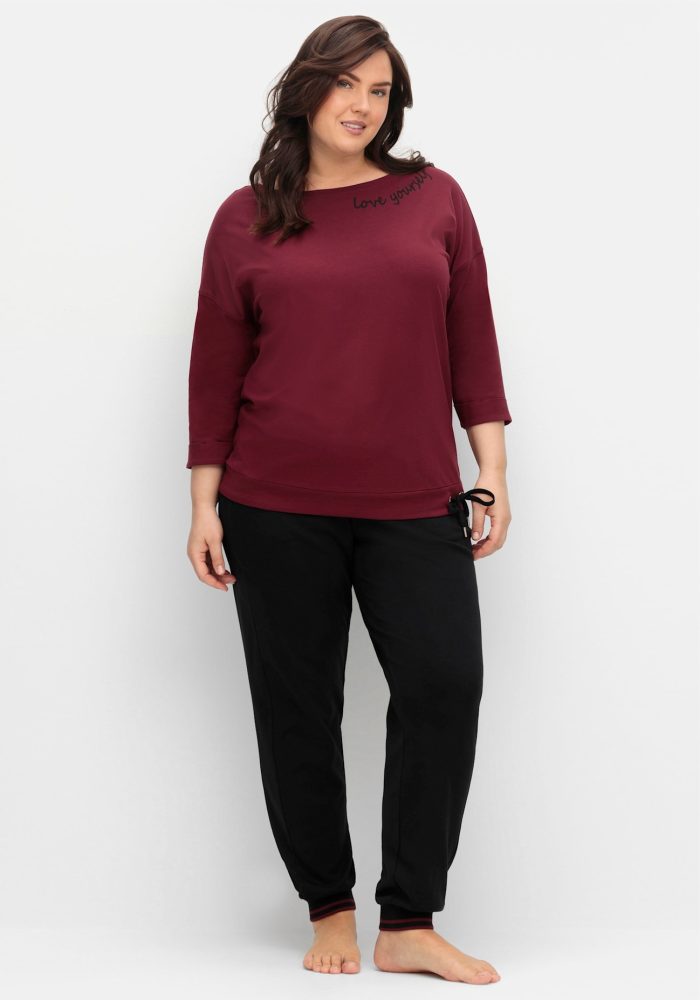 Sheego Langarmshirt »Langarmshirt«, (1 tlg.)