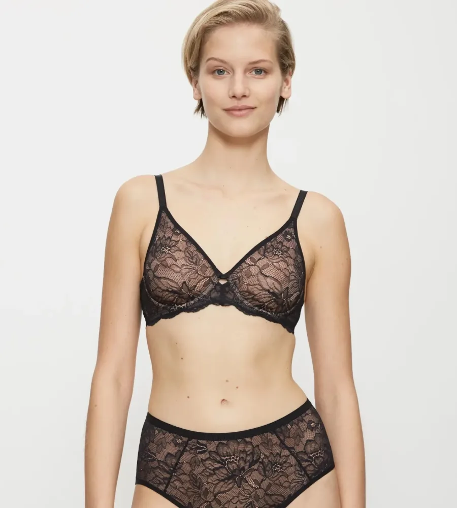 Triumph - Bügel-BH, unwattiert, für Damen, Black, Größe 70D