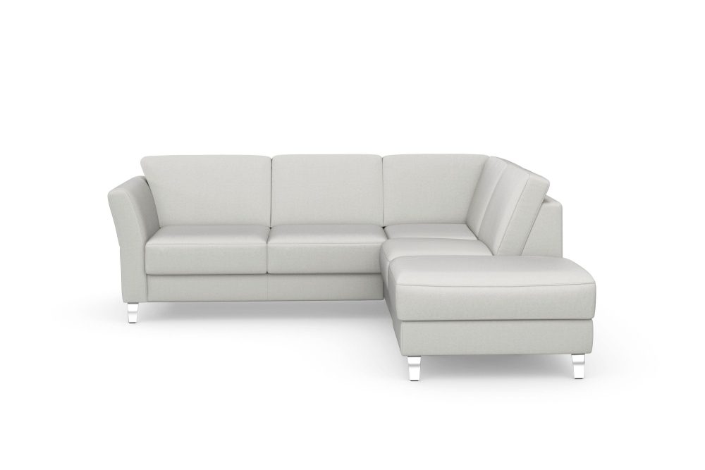sit&more Ecksofa »Visby V«, Wahlweise mit Bettfunktion und Stauraum, frei im Raum stellbar, mit Federkern, auch erhältlich in dem besonders leicht mit Wasser zu reinigendem 