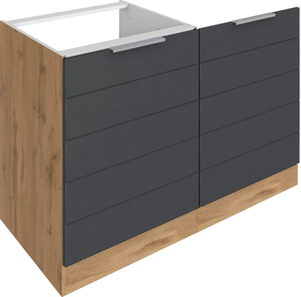 KOCHSTATION Spülenschrank 