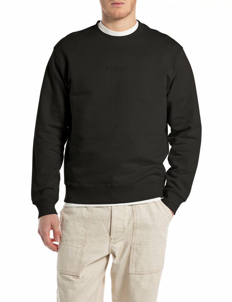 Replay Sweatshirt, Rundhals, Regular Fit