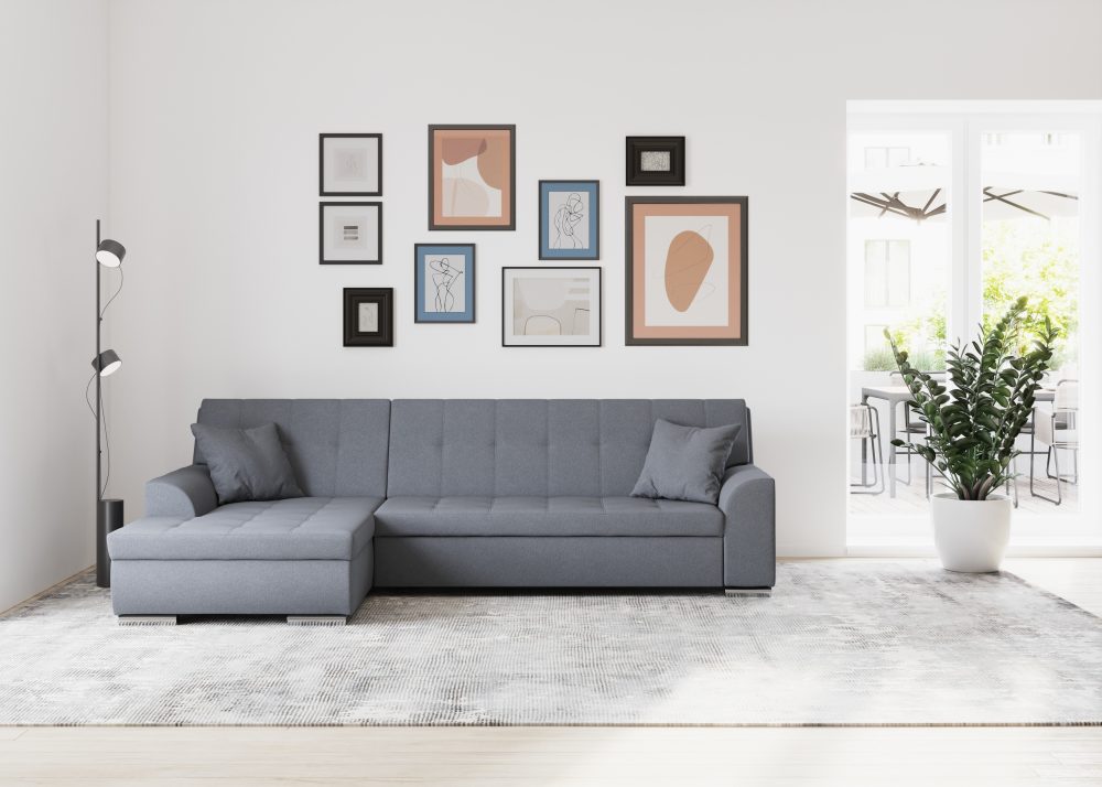 DOMO collection Ecksofa »Treviso«, wahlweise mit Bettfunktion